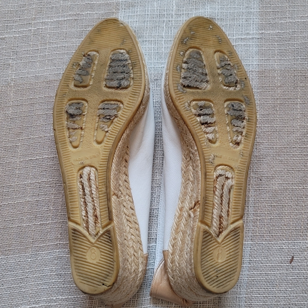 Vintage Patchwork Leather Wedges - image 7